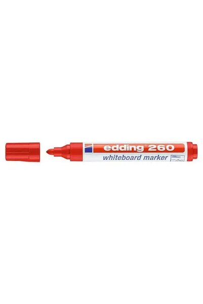Whiteboard Pen Red E-260