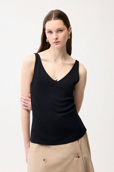 V-Neck Blouse