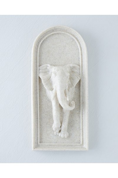 Elephant Wall Accessory 17X7,5X38 cm Be (9.03.2026)