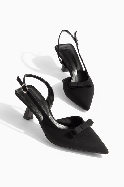 D6886 Daily Orthopedic Women's Bow Classic Heeled Shoes