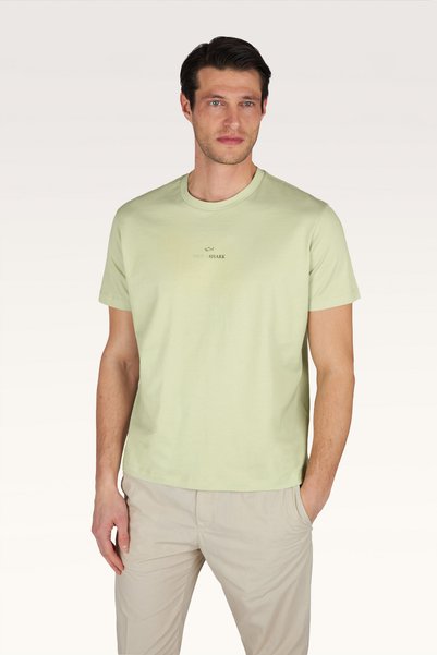 MEN'S KNITTED COTTON T-SHIRT