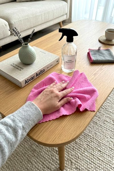 Myclean 2-Pack Multi-Purpose Non-Marking Microfiber Cloth 30X40Cm