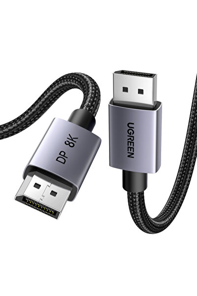 8K 60Hz Displayport кон Displayport 1.4 плетен кабел, 2m, 25905
