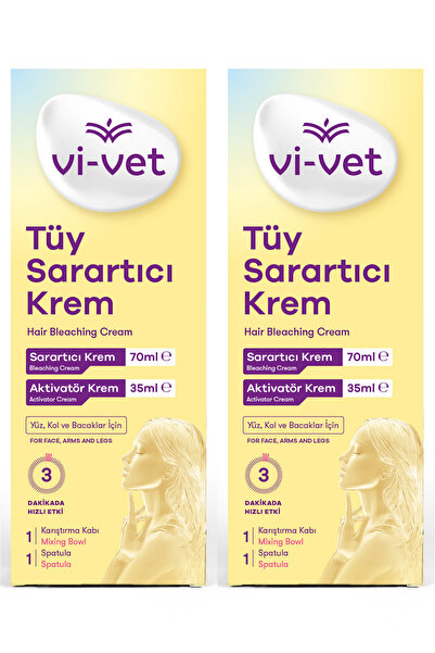 Крем за осветлување на влакна 70 Ml-35Ml x2 парчиња