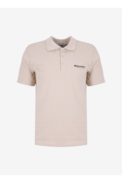 D6Sm-Tst3800 Beige Men's Polo T-Shirt