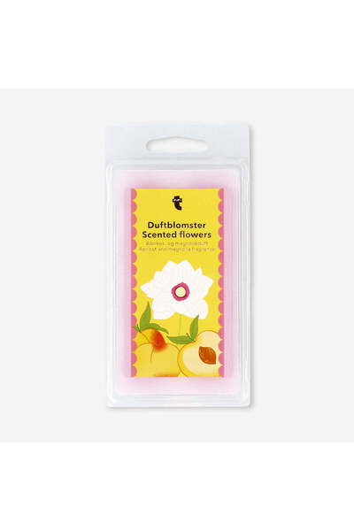 Flower-Shaped Wax Apricot/Magnolia
