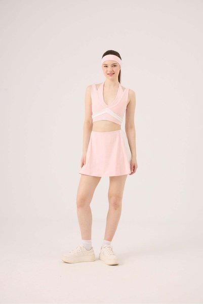High Waist Stella Shorts Skirt Pink