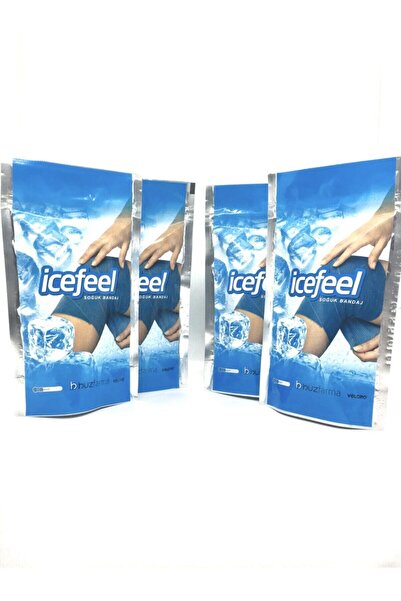 Ладен завој Icefeel 10cm X 1m, сет од 4