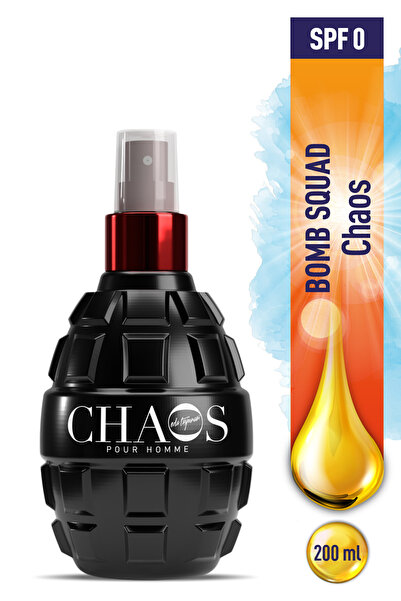 Chaos Pour Homme Bronzing Bomb масло за сончање – машки бронзен изглед 200 ml