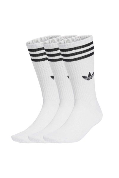 3S High Cr S 3P Socks (3 Pairs) Jv7416 White