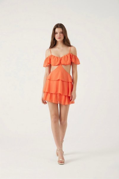 Ruby Dress Orange