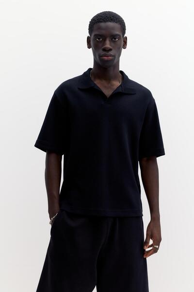 Short-Sleeved Interlock Polo
