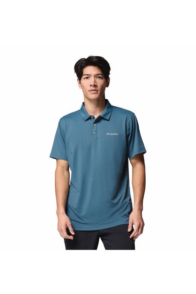 Tech Trail Utility Men's Short Sleeve Polo T-Shirt