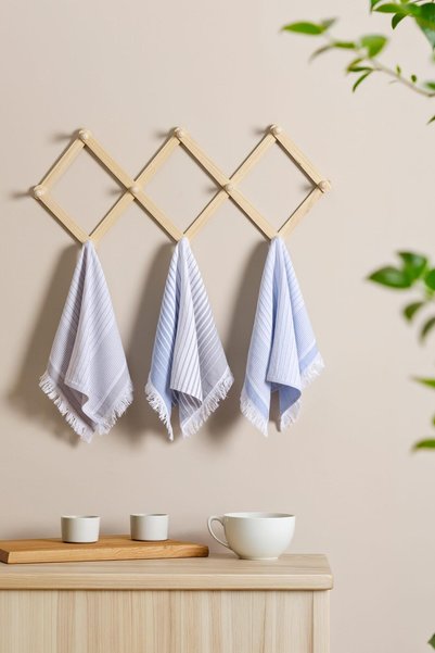 Alya | 100% Cotton 3-Piece Kitchen Towel Set