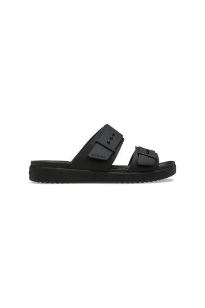 Brooklyn Buckle Low Low Women's Black Sandals 211215-1