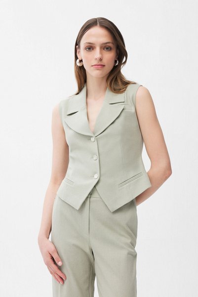 Flannel Pocket Vest
