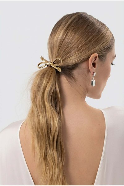 Rubber Buckle with Gold Bow Accessory