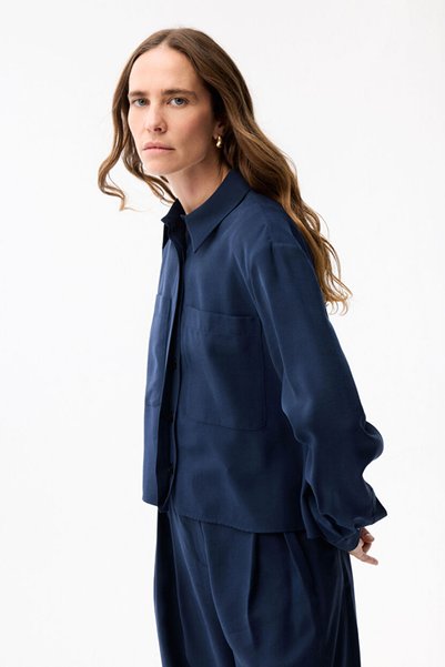 Modal Shirt with Pockets
