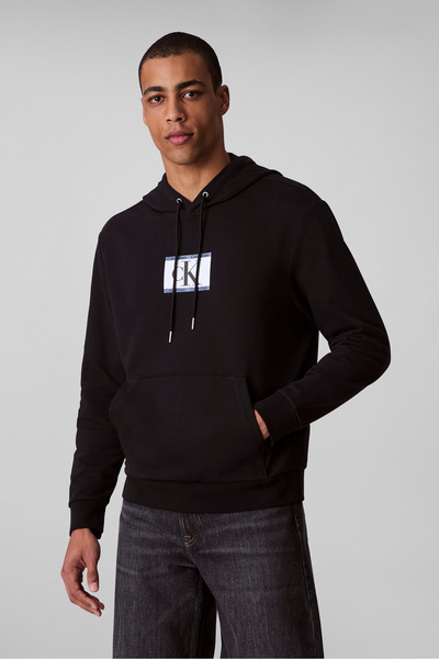 Crew Neck Black Men's Sweatshirt Lv04Rc286Gub1_Ls Eu 350Terry Sp Ck