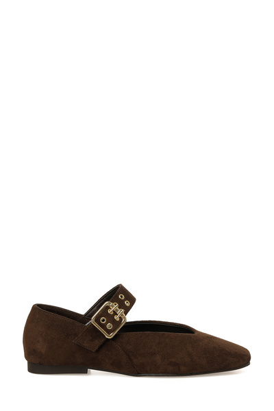 26S-992 6Fx Brown Women's Ballerinas