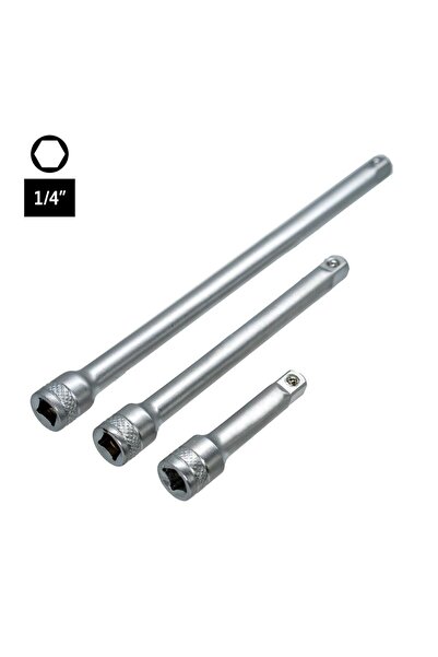 6547 сет продолжетоци за влошки 1/4" (3 парчиња)