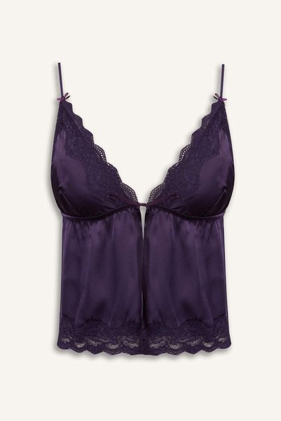 Lace Satin Bustier H1352Ax26Sm