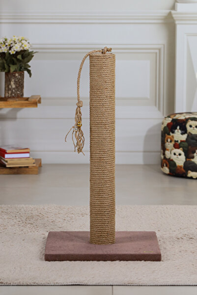 Дрвена табла за гребење за мачки 60 cm