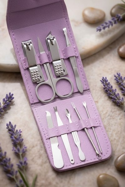 Luxury 10-Piece Professional Manicure & Pedicure Set