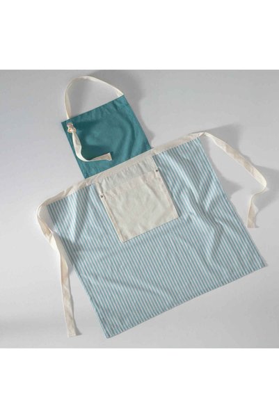 Jackie Kitchen Apron Petrol