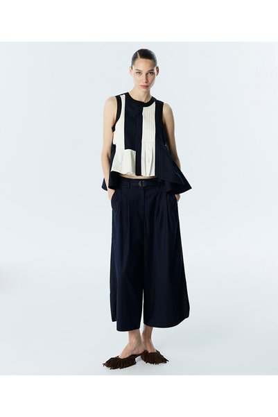 Striped Wide Leg Pants