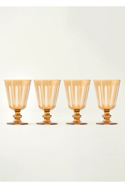 Royal Cup сет од 4 килибарни чаши (280 cc)