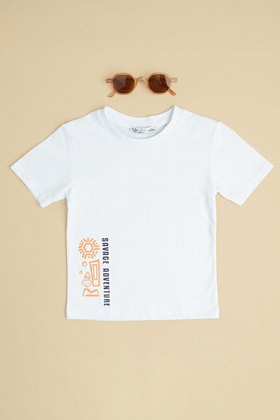 Savage Adventure Printed Boys' T-Shirt