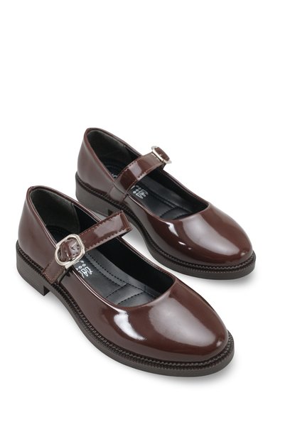 Saelheira Women's Ballerinas 0012250 Brown Patent Leather