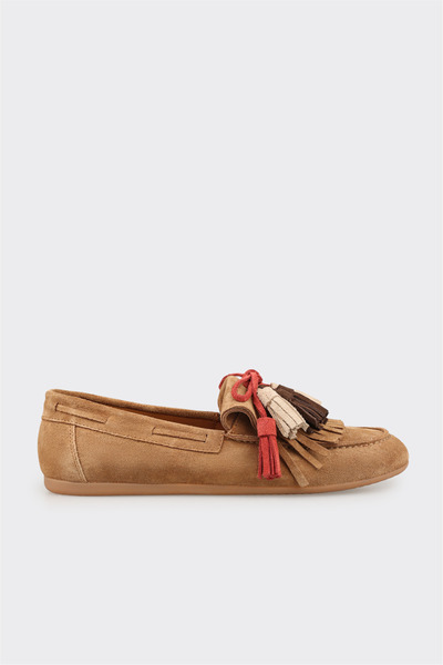 Natural Leather Women's Casual Shoes