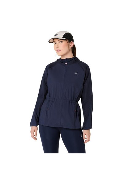 Road Packable Women's Navy Blue Running Jacket 2012D076-400