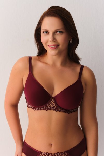 Dark Temptation Spacer Balconette Unpadded Underwire Bra