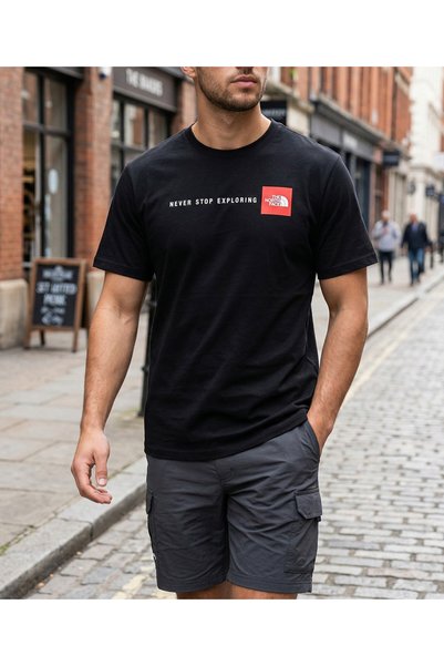 Ss tee-graphic daily men's t-shirt black