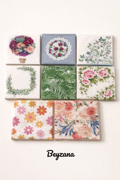 1 Patterned Presentation Napkin, 2 Layers, 1 Pack