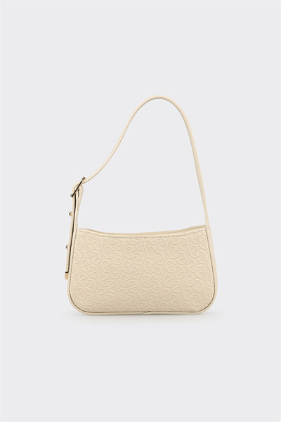 Beige Women's Small Shoulder Bag