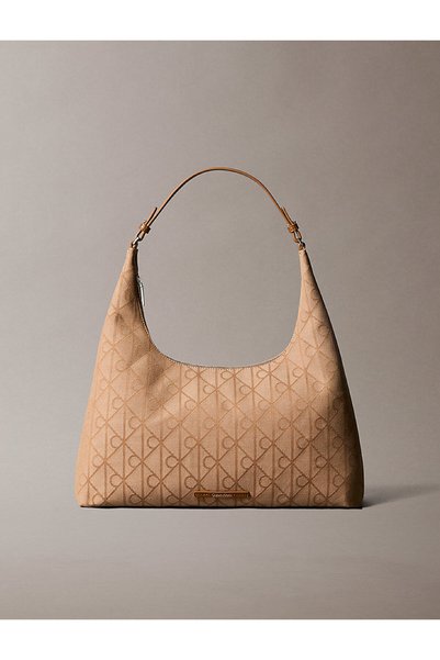 Women's Emblem Jacquard Shoulder Bag
