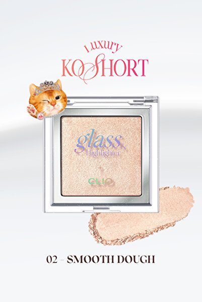 Хајлајтер со златен сјај за природен изглед CLIO Glass&Highlighter(02 Smooth Dough)Luxury Koshort