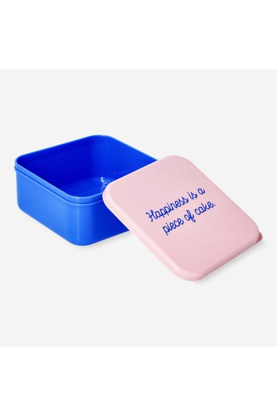 Pink Blue Snack Container