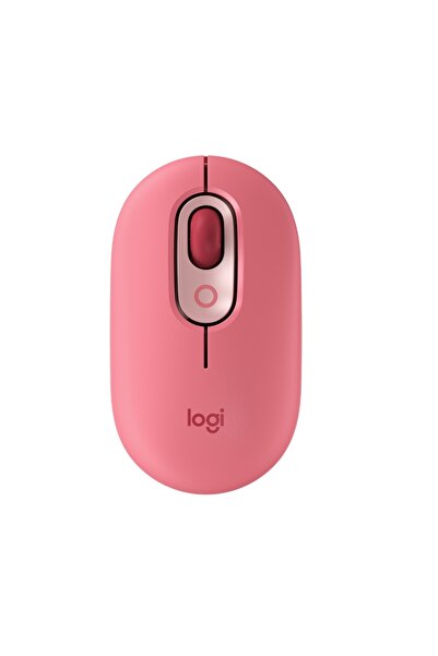 Logi Tech POP Mouse тивко безжично глувче со емоџи копчиња - ВИОЛЕТОВО