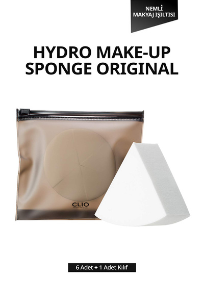Hydro MakeUp Sponge оригинален триаголен сунѓер за шминкање за влажна апликација