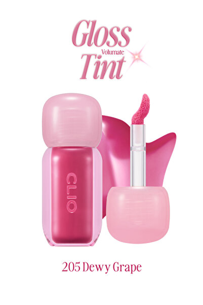 Пигментиран сјај за усни со сјаен финиш за волумен Volumate Gloss 205 Dewy Grape