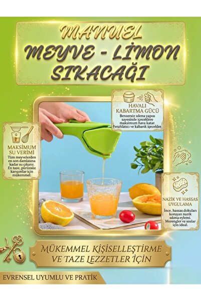 Практичен рачен соковник – лесен за употреба за лимон, портокал и калинка
