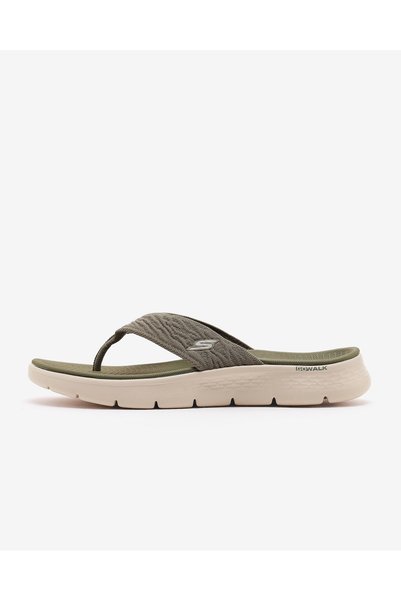 Go walk flex sandal women's khaki thong sandal 141404 olv