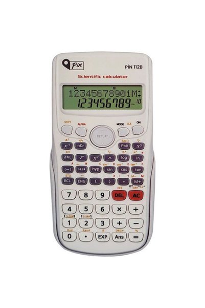 112B 240 White Scientific Function Calculator