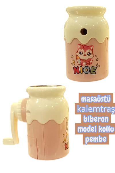Desktop pen sharpener with bottle model