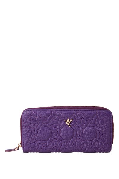 Purple Women's Wallet Frk 547 Byk Purple